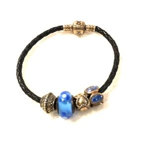 Leather Pandora Bracelet